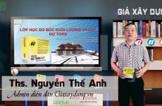 Đo bóc khối lượng lập dự toán GXD