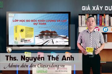 Đo bóc khối lượng lập dự toán GXD