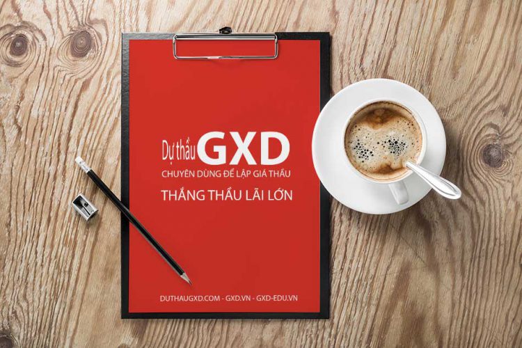 Phần mềm dự thầu gxd, dùng là thắng thầu